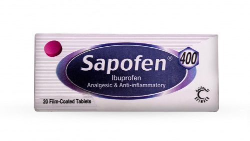 سابوفين 400 دواعي استعمال Sapofen 400 mg Tablet