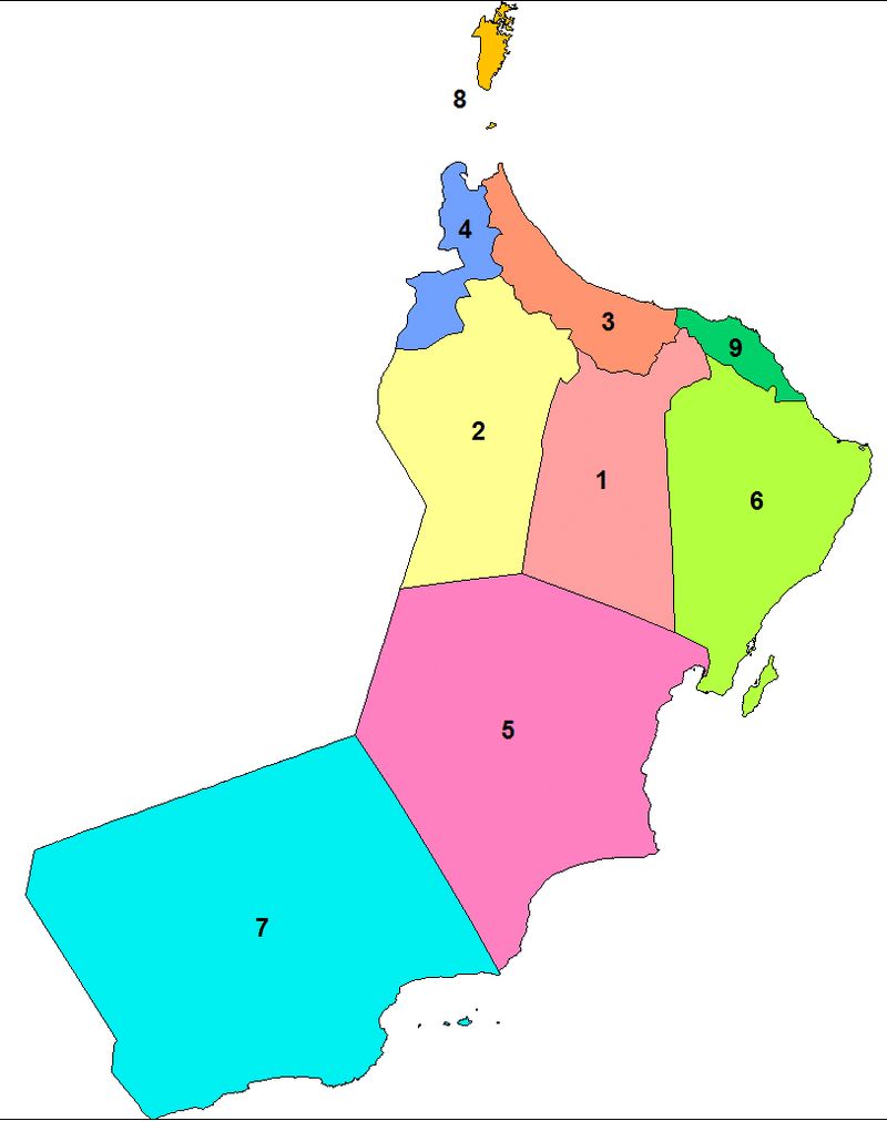 خريطة عمان صماء