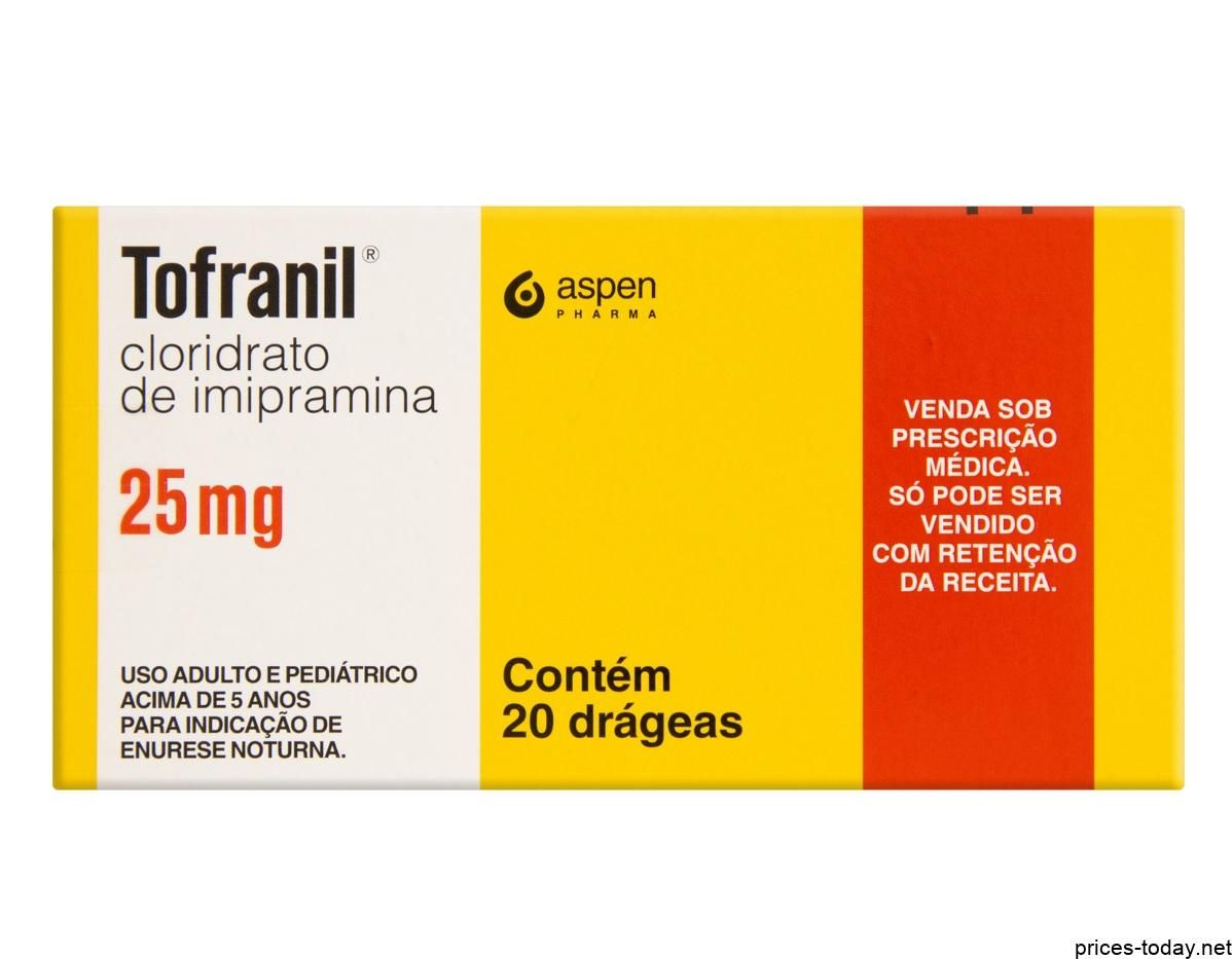 سعر دواء تفرانيل أقراص tofranil tablets