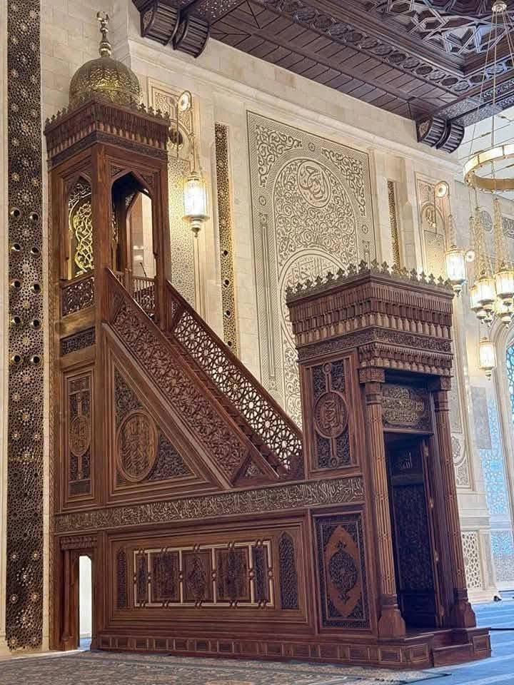منبر مسجد مصر منبر مسجد مصر