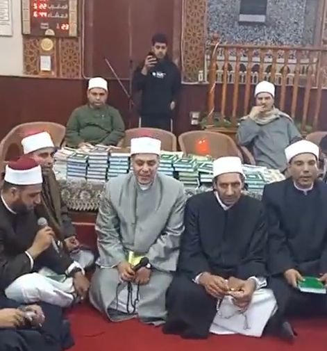 جانب من المقرأة بحضور الدكتور عبد الفقادر سليم مدير الدعوة جانب من المقرأة بحضور الدكتور عبد الفقادر سليم مدير الدعوة