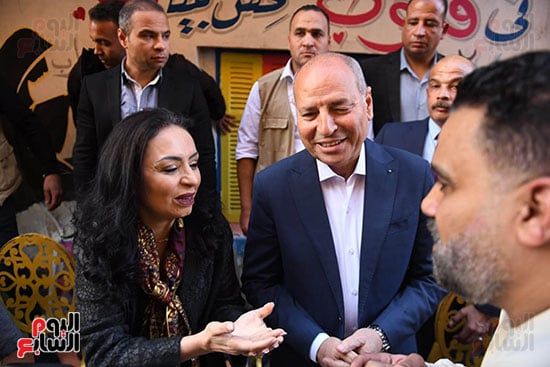 محافظ القاهرة ووزير التضامن فى حفل الإفطار محافظ القاهرة ووزير التضامن فى حفل الإفطار