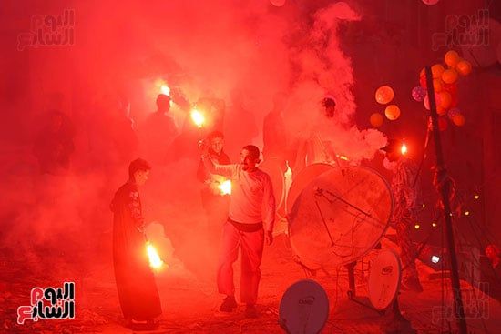 إشعال المشاريخ خلال حفل الإفطار (3) إشعال المشاريخ خلال حفل الإفطار (3)