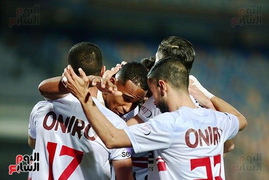 احتفال لاعبى الزمالك احتفال لاعبى الزمالك