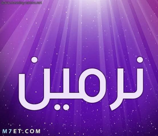 اسم نرمين بالانجليزي