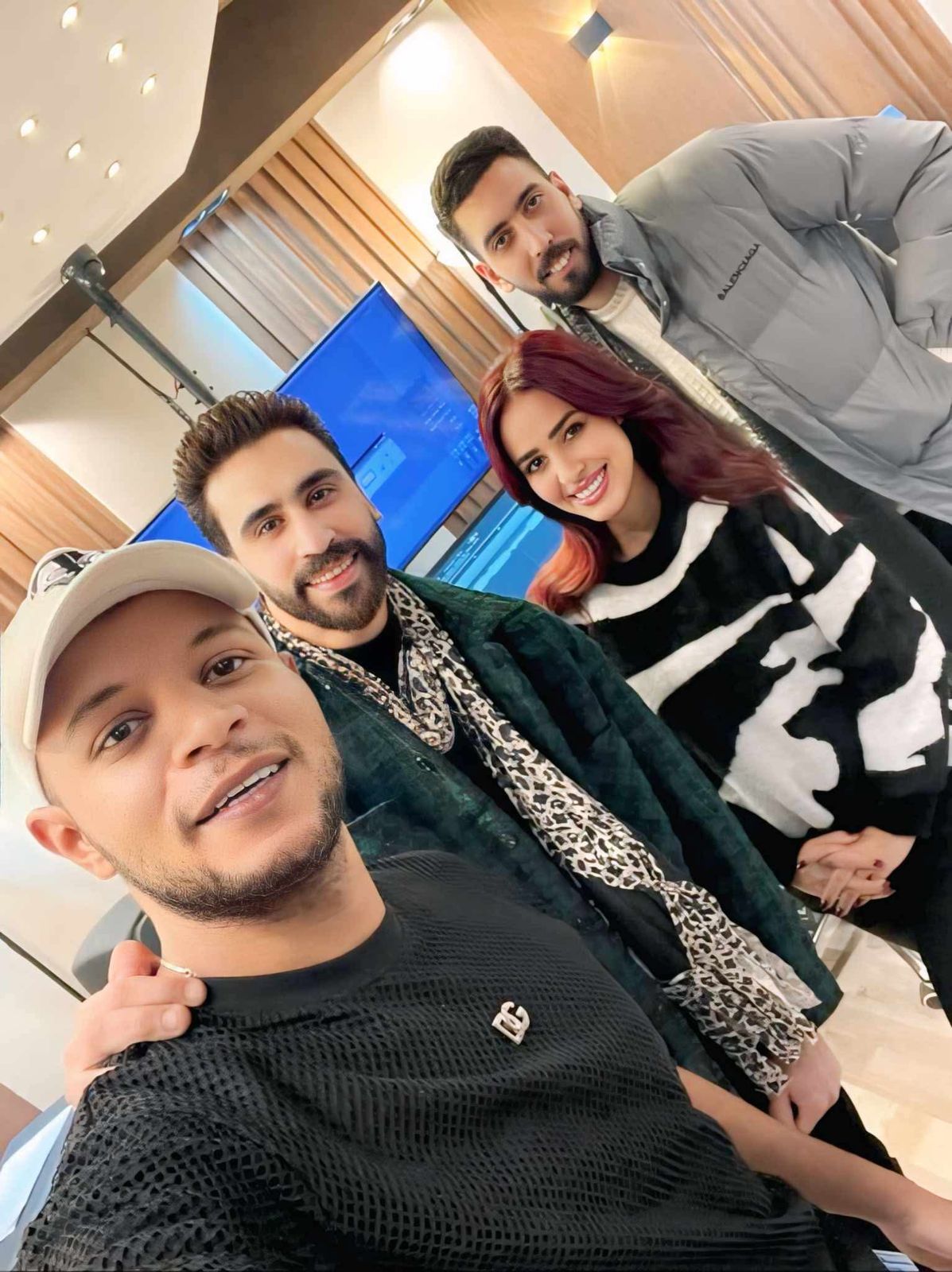 رنا سماحة و الملحن محمد مصطفى رنا سماحة و الملحن محمد مصطفى