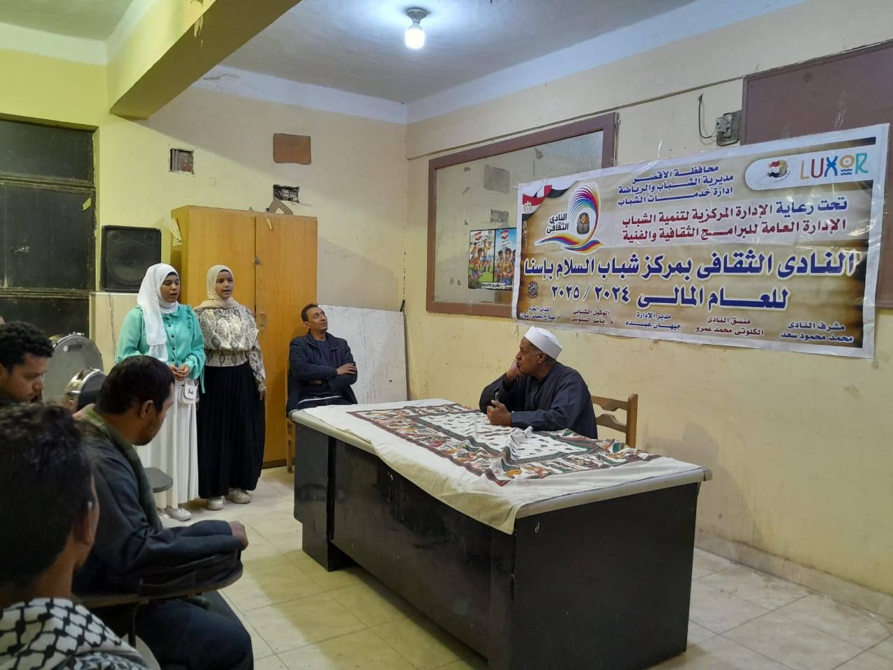 النادى الثقافي بالأقصر ينظم ندوات دينية عن فضائل الشهر الكريم النادى الثقافي بالأقصر ينظم ندوات دينية عن فضائل الشهر الكريم