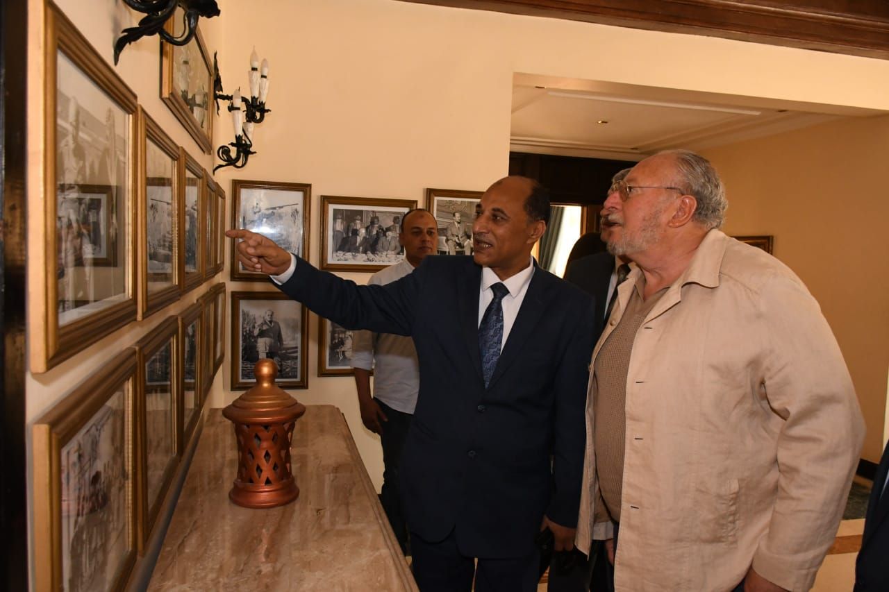خلال الزيارة خلال الزيارة