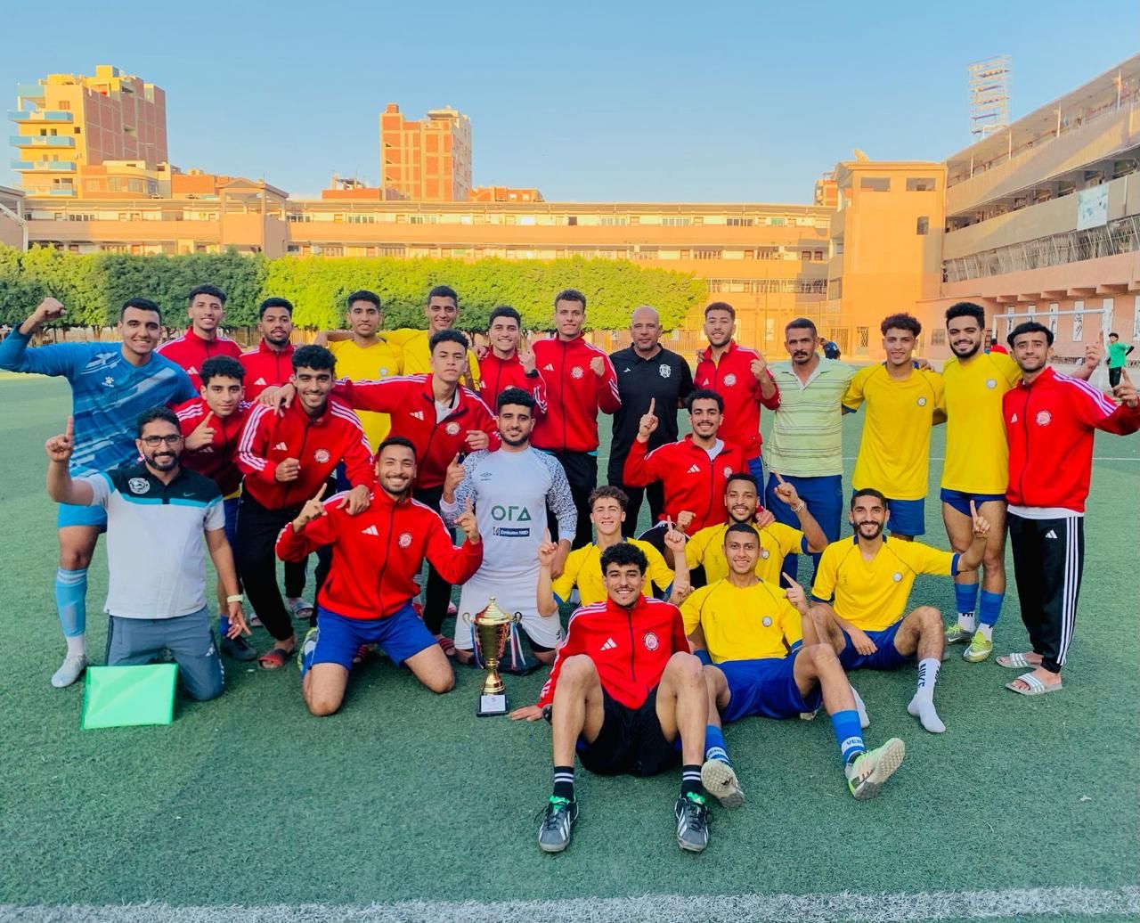 إعلان نتائج بطولة دورى كرة القدم للجامعات والمعاهد العليا المصرية (2) إعلان نتائج بطولة دورى كرة القدم للجامعات والمعاهد العليا المصرية (2)