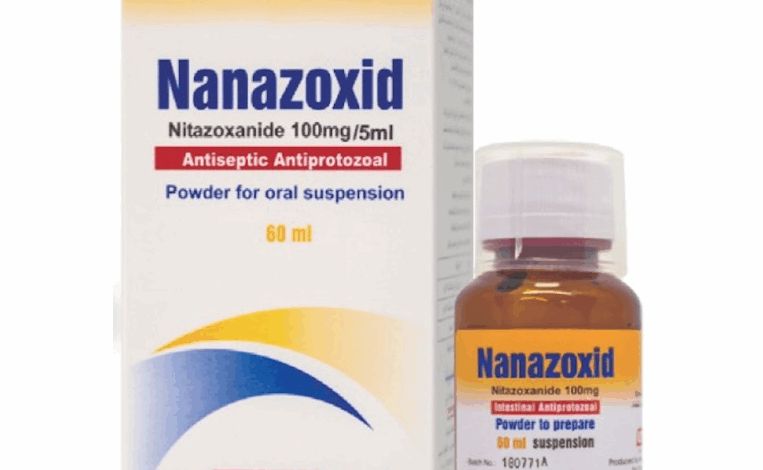 سعر ودواعى استعمال دواء نانازوكسيد nanazoxid مطهر معوي ومضاد للطفيليات