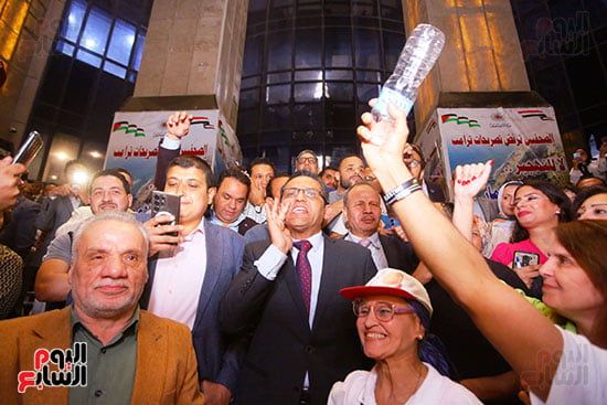 فوز خالد البلشى بمقعد النقيب فوز خالد البلشى بمقعد النقيب