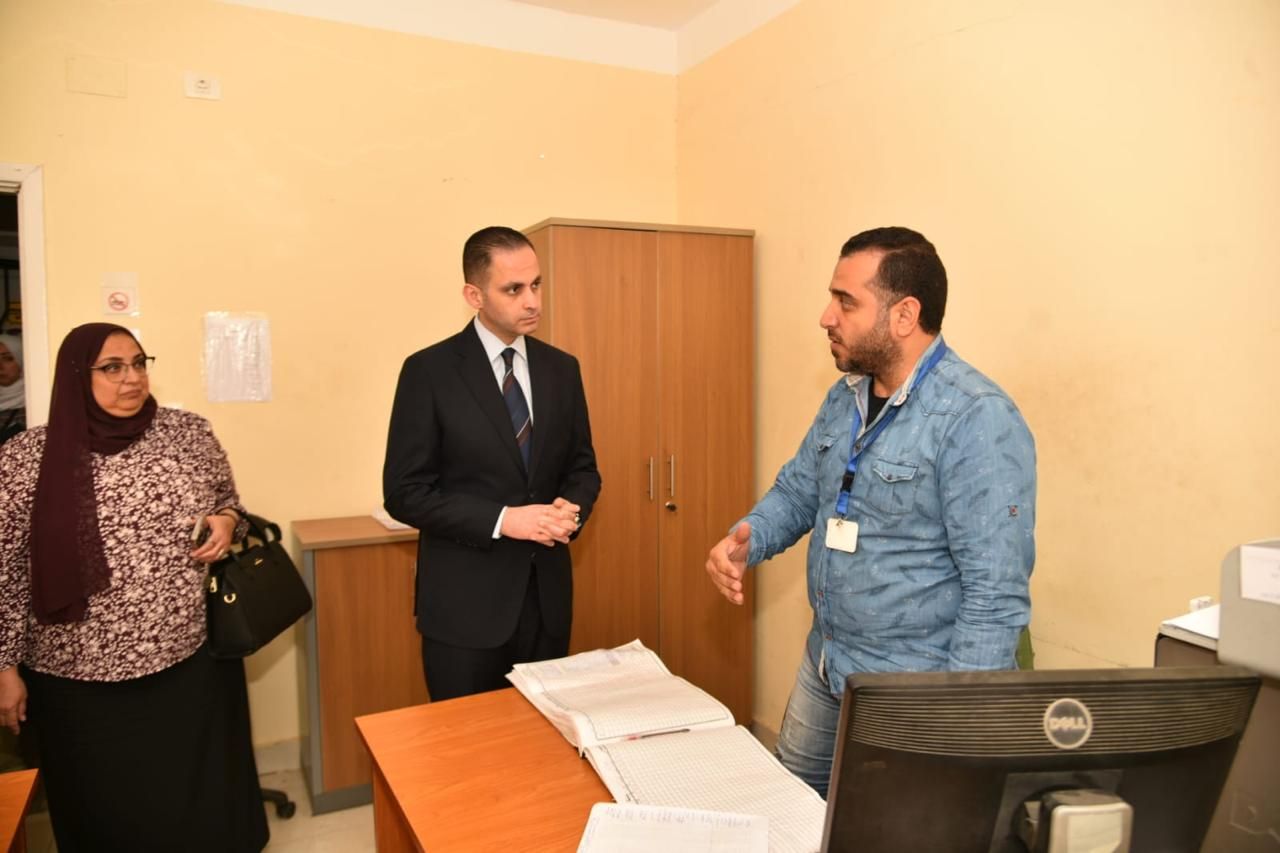 جولة نائب وزير الصحة على المنشآت الصحية بمدينة الشروق جولة نائب وزير الصحة على المنشآت الصحية بمدينة الشروق