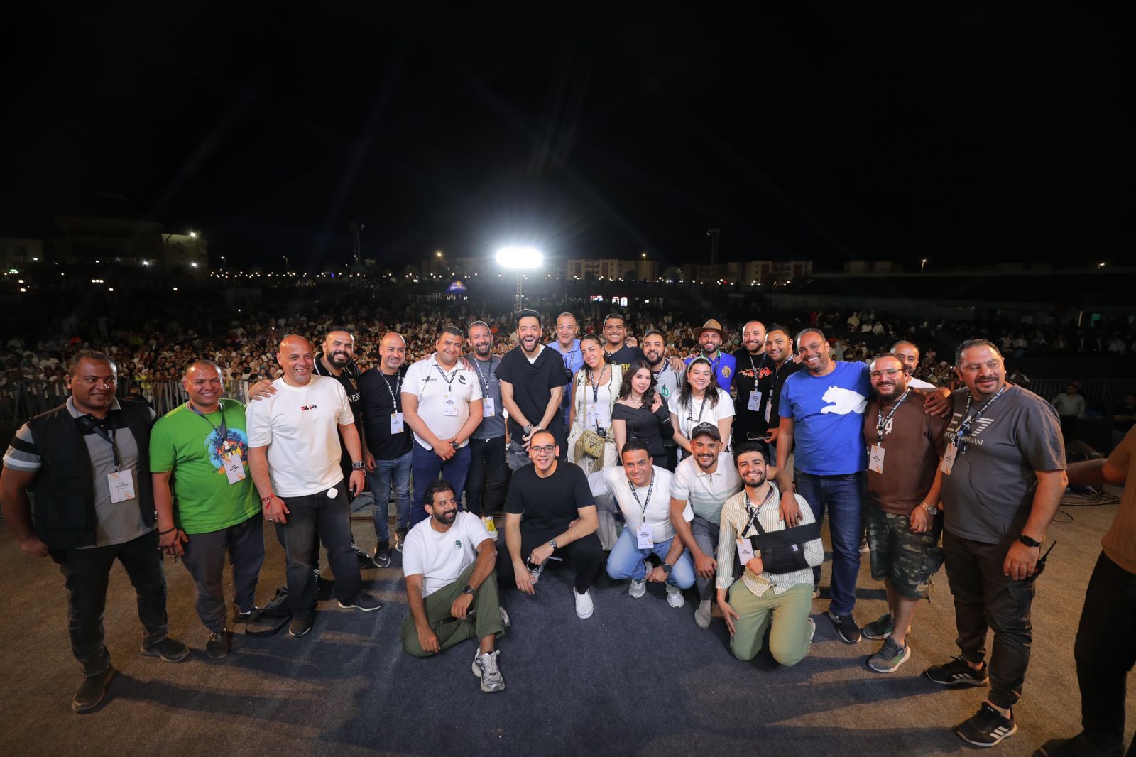 رامي جمال مع الجماهير رامي جمال مع الجماهير