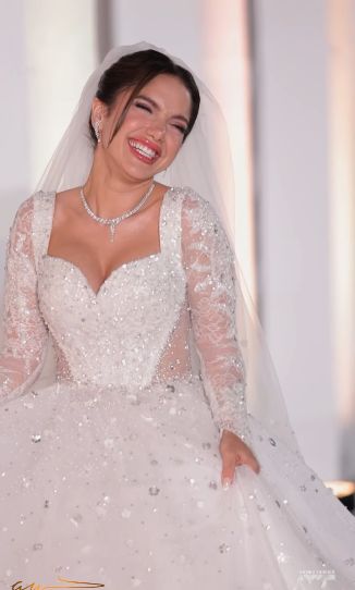 الفنانة رنا رئيس قبل حفل زفافها الفنانة رنا رئيس قبل حفل زفافها