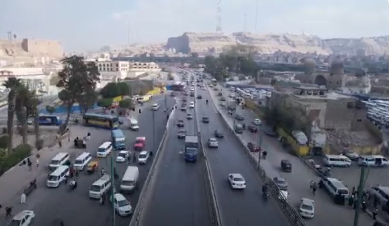 مدخل كوبري السيدة عائشة مدخل كوبري السيدة عائشة