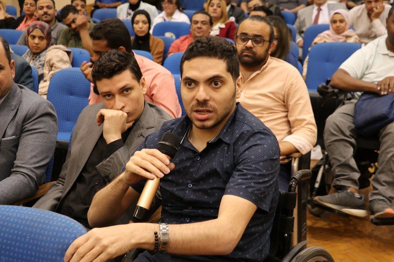 جانب من الندوة التثقيفية لمشاركة ذوي الإعاقة في الاستحقاقات الدستورية (8) جانب من الندوة التثقيفية لمشاركة ذوي الإعاقة في الاستحقاقات الدستورية (8)
