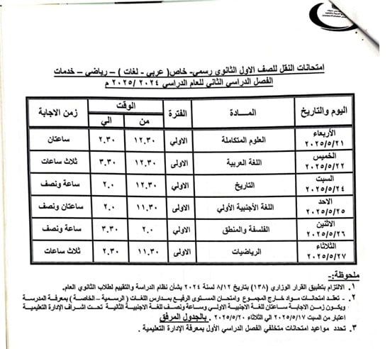 جداول-الامتحانات-(22) جداول-الامتحانات-(22)