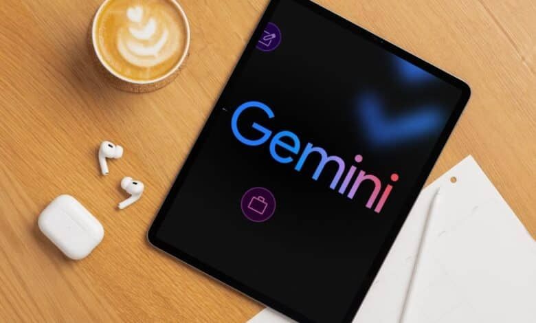جوجل تطلق تطبيق Gemini لأجهزة آيباد