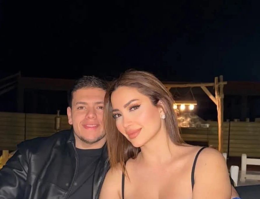نسرين طافش وزوجها نسرين طافش وزوجها
