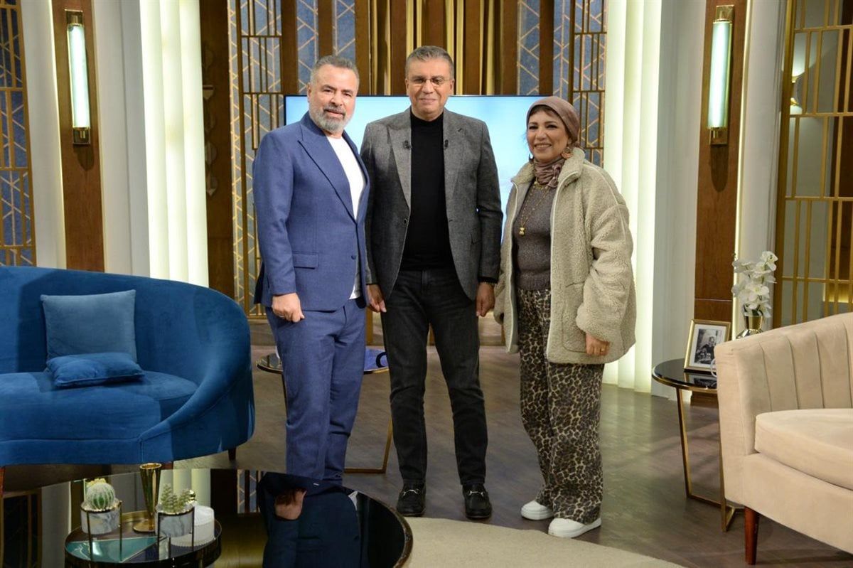 صبحى خليلي وزوجته فى ضيافة عمرو الليثي صبحى خليلي وزوجته فى ضيافة عمرو الليثي