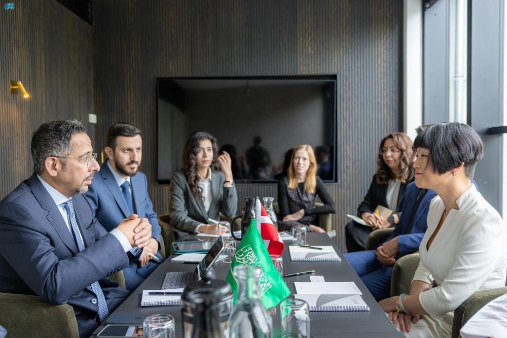 وزير الصناعة يناقش مع شركات دنماركية الفرص الاستثمارية في الصناعة والتعدين - واس