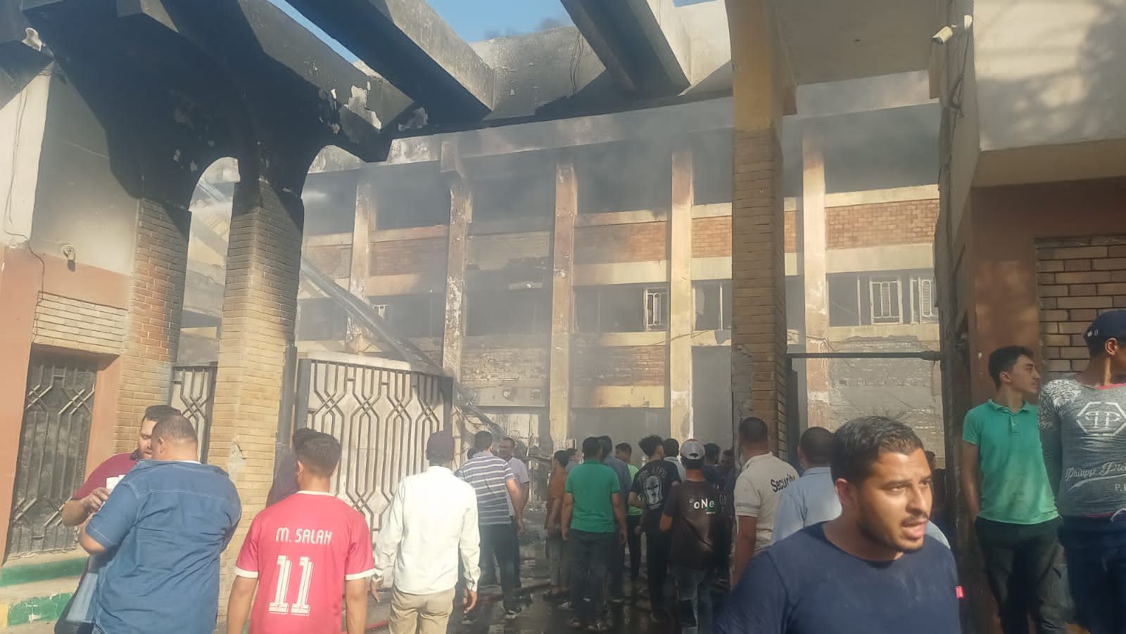حريق مصنع أكتوبر (3) حريق مصنع أكتوبر (3)