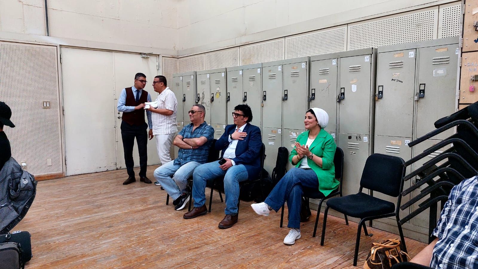 رئيس الأوبرا يتابع الاستعدادات النهائية لحفل كوكب الشرق (5) رئيس الأوبرا يتابع الاستعدادات النهائية لحفل كوكب الشرق (5)