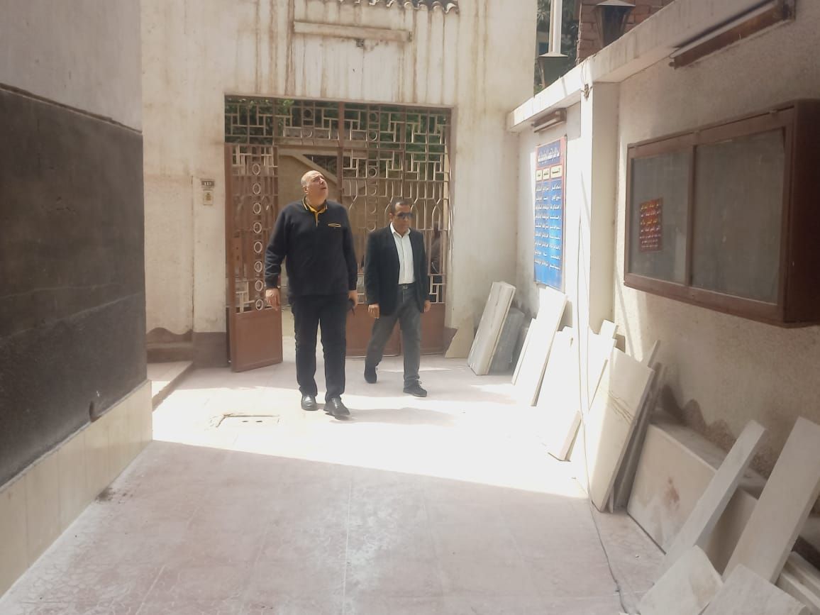 أعمال تطوير ضريح الشيخ الشعراوي بدقادوس أعمال تطوير ضريح الشيخ الشعراوي بدقادوس