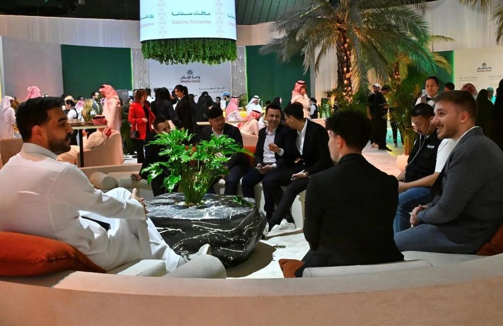 واحة الإعلام في نسختها التاسعة تحولت إلى مساحة تفاعلية نابضة بالحياة - واس