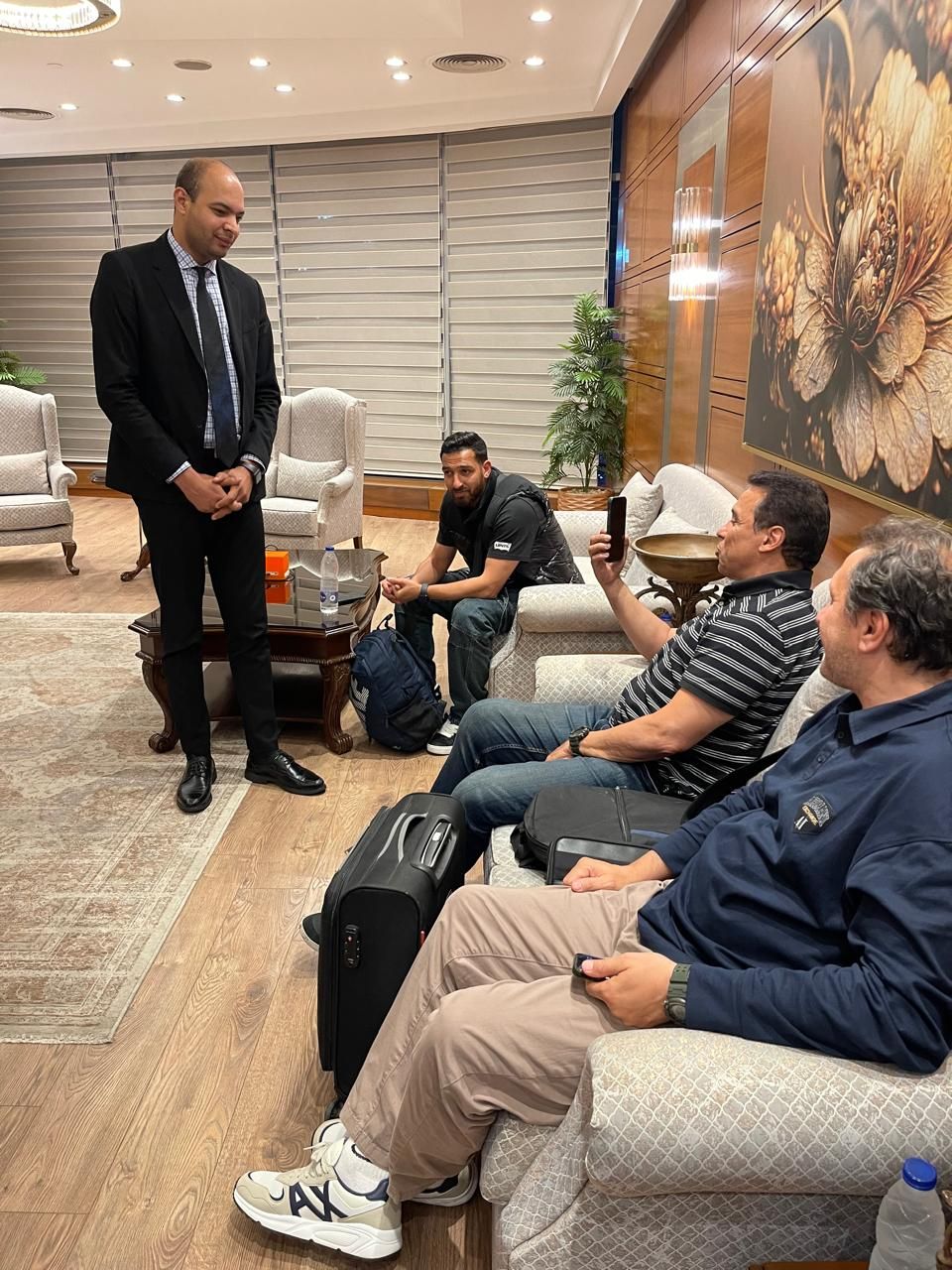 وصول الرياضيين من ليبيا (2) وصول الرياضيين من ليبيا (2)