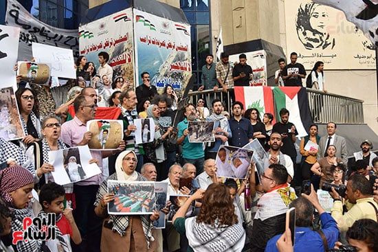 وقفة داعمة لفلسطين في ذكرى النكبة وقفة داعمة لفلسطين في ذكرى النكبة