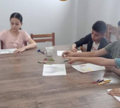 ورشة تلوين للأطفال بالمتحف ورشة تلوين للأطفال بالمتحف