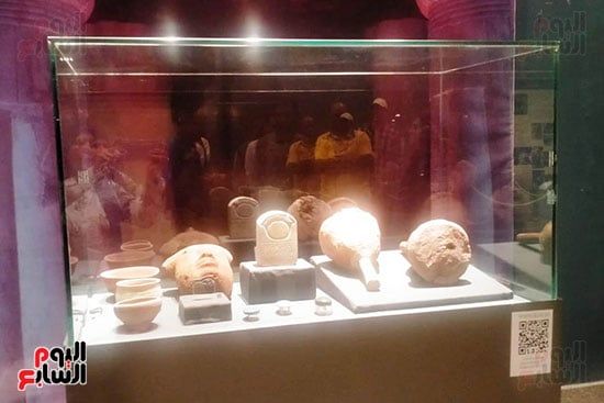 القطع النادرة داخل متحف الأقصر القطع النادرة داخل متحف الأقصر