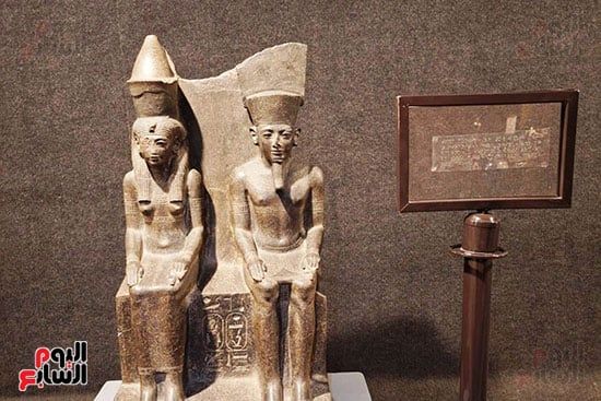 احدي القطع التراثية النادرة داخل متحف الأقصر احدي القطع التراثية النادرة داخل متحف الأقصر