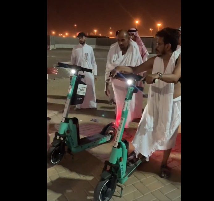 السكوتر الكهربائي خدمة تنقل جديدة لضيوف الرحمن