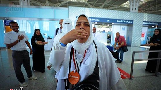 استقبال مهيب لحجاج القرعة في المدينة المنورة (6) استقبال مهيب لحجاج القرعة في المدينة المنورة (6)