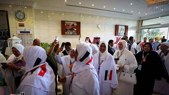 استقبال مهيب لحجاج القرعة في المدينة المنورة (17) استقبال مهيب لحجاج القرعة في المدينة المنورة (17)