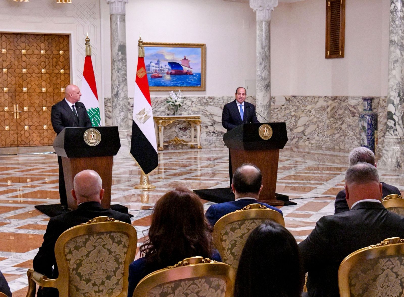 زيارة الرئيس اللبنانى لمصر (4) زيارة الرئيس اللبنانى لمصر (4)