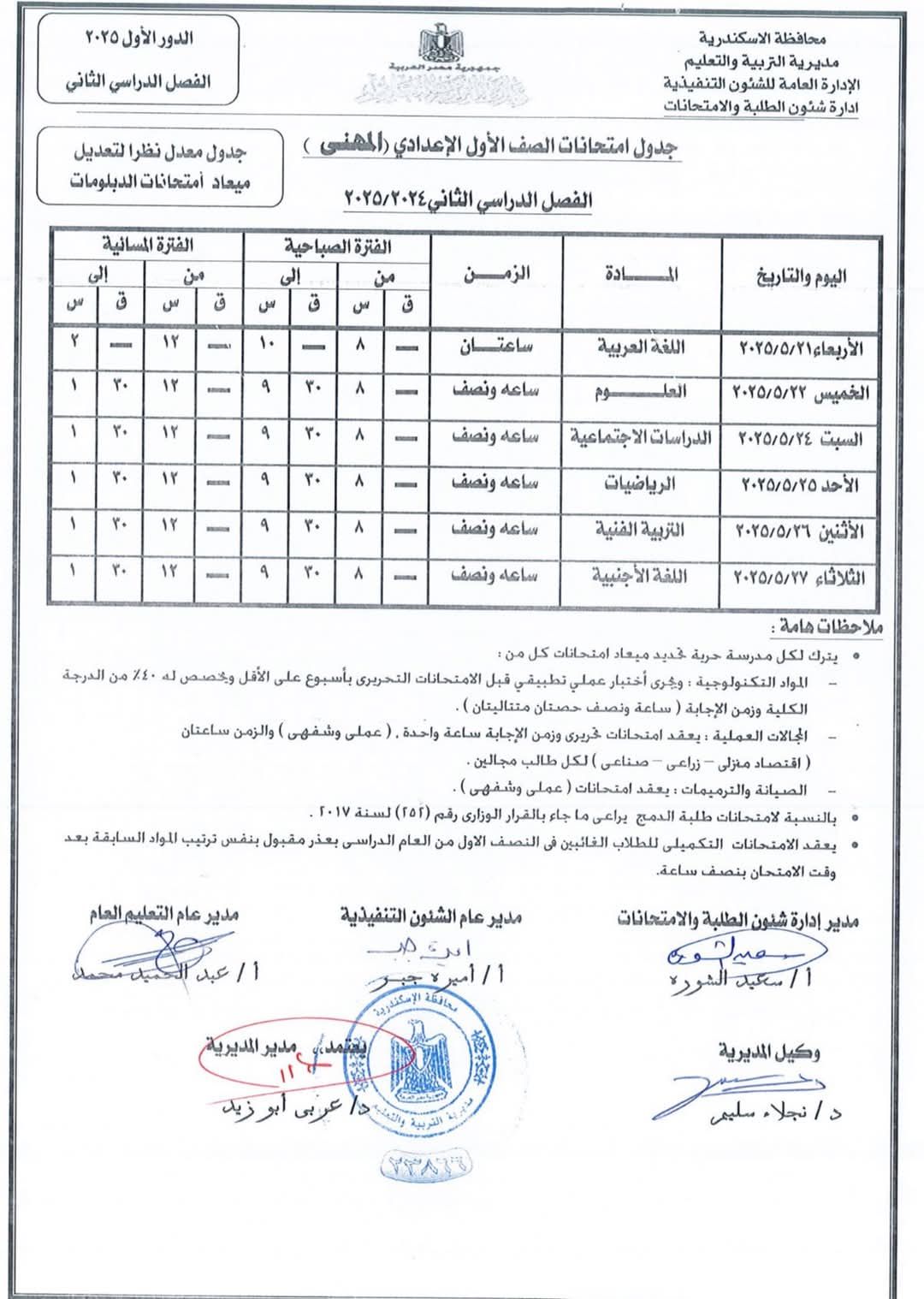 الصف الاول الاعدادى مهنى الصف الاول الاعدادى مهنى