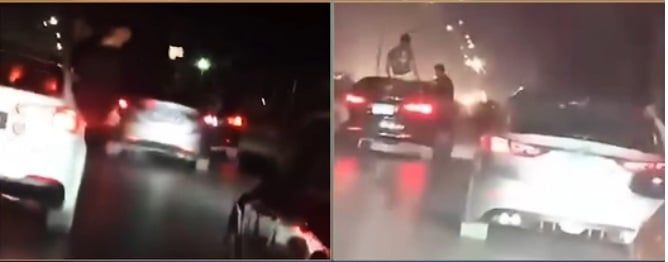 لمتهمون بالاستعراض بسيارات في زفة (4) لمتهمون بالاستعراض بسيارات في زفة (4)