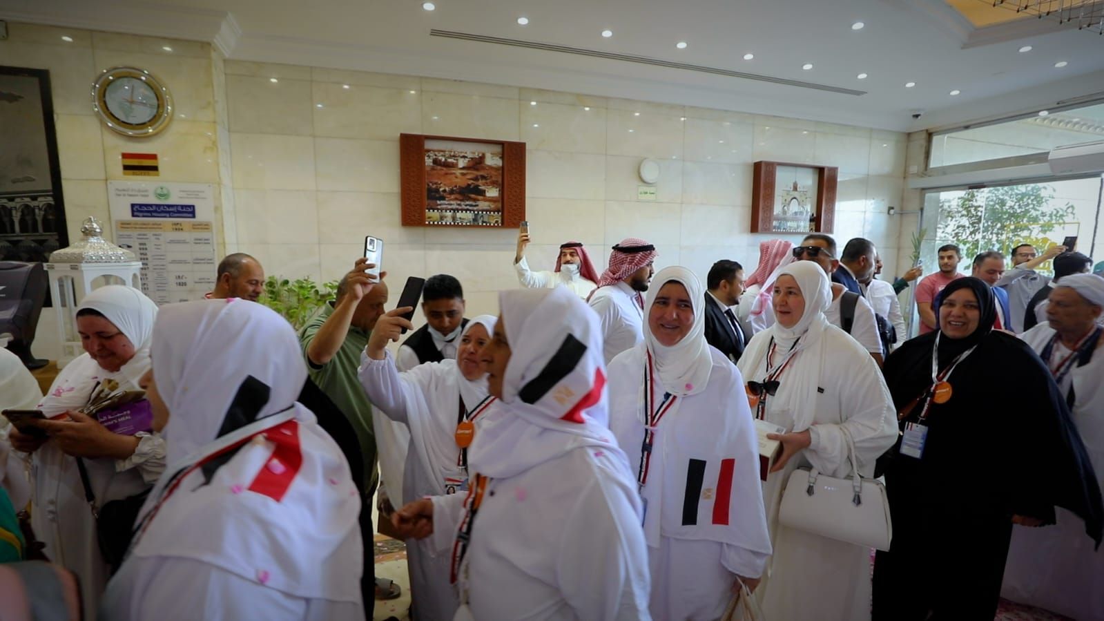 بعثة الحج المصرية ترحب بضيوف الرحمن في المدينة المنورة (8) بعثة الحج المصرية ترحب بضيوف الرحمن في المدينة المنورة (8)