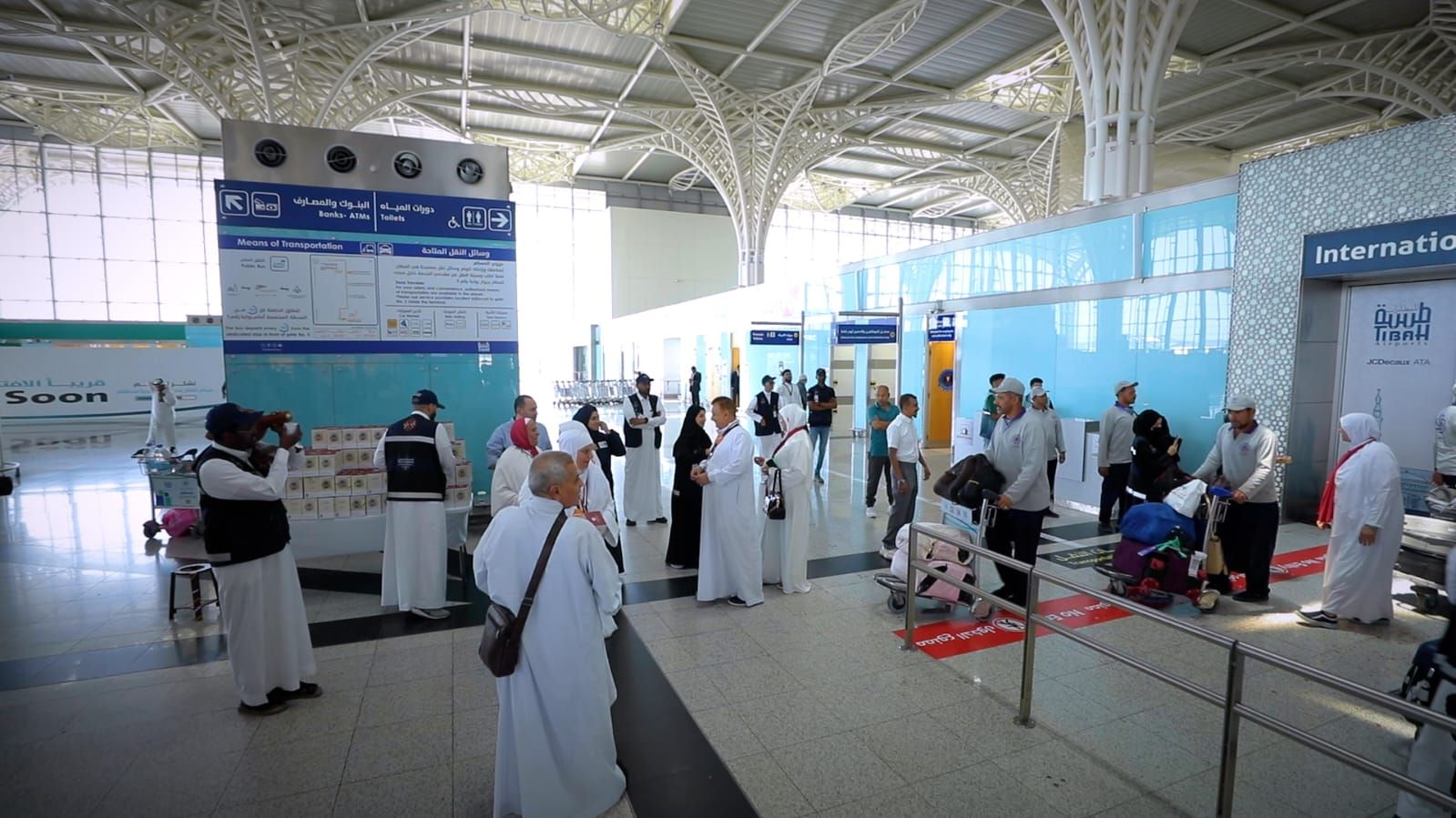 بعثة الحج المصرية ترحب بضيوف الرحمن في المدينة المنورة (30) بعثة الحج المصرية ترحب بضيوف الرحمن في المدينة المنورة (30)