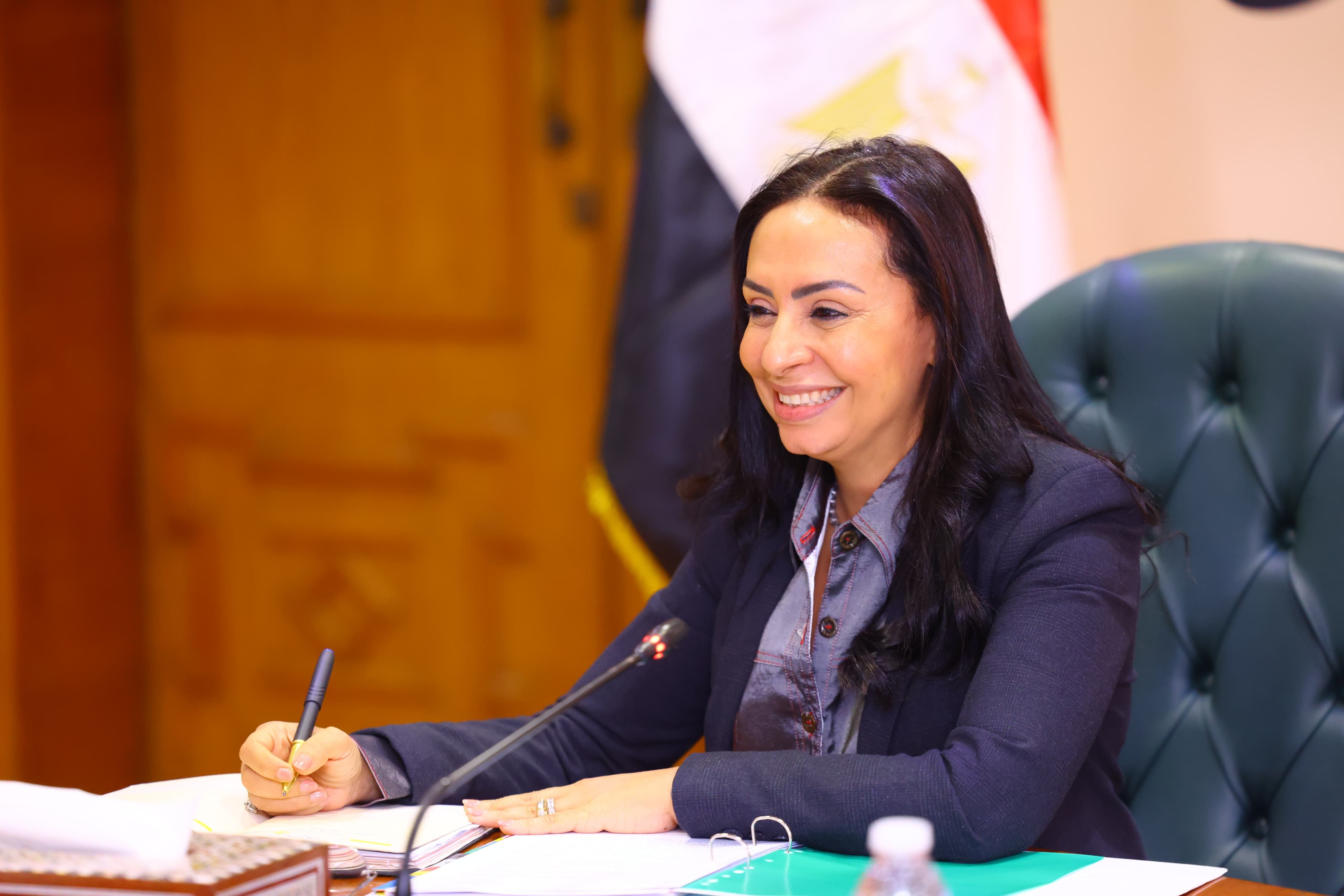 الدكتورة مايا مرسي وزيرة التضامن الاجتماعي الدكتورة مايا مرسي وزيرة التضامن الاجتماعي