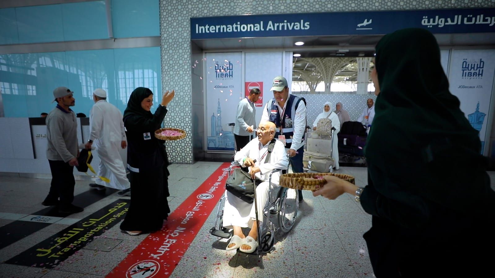 بعثة الحج المصرية ترحب بضيوف الرحمن في المدينة المنورة (28) بعثة الحج المصرية ترحب بضيوف الرحمن في المدينة المنورة (28)