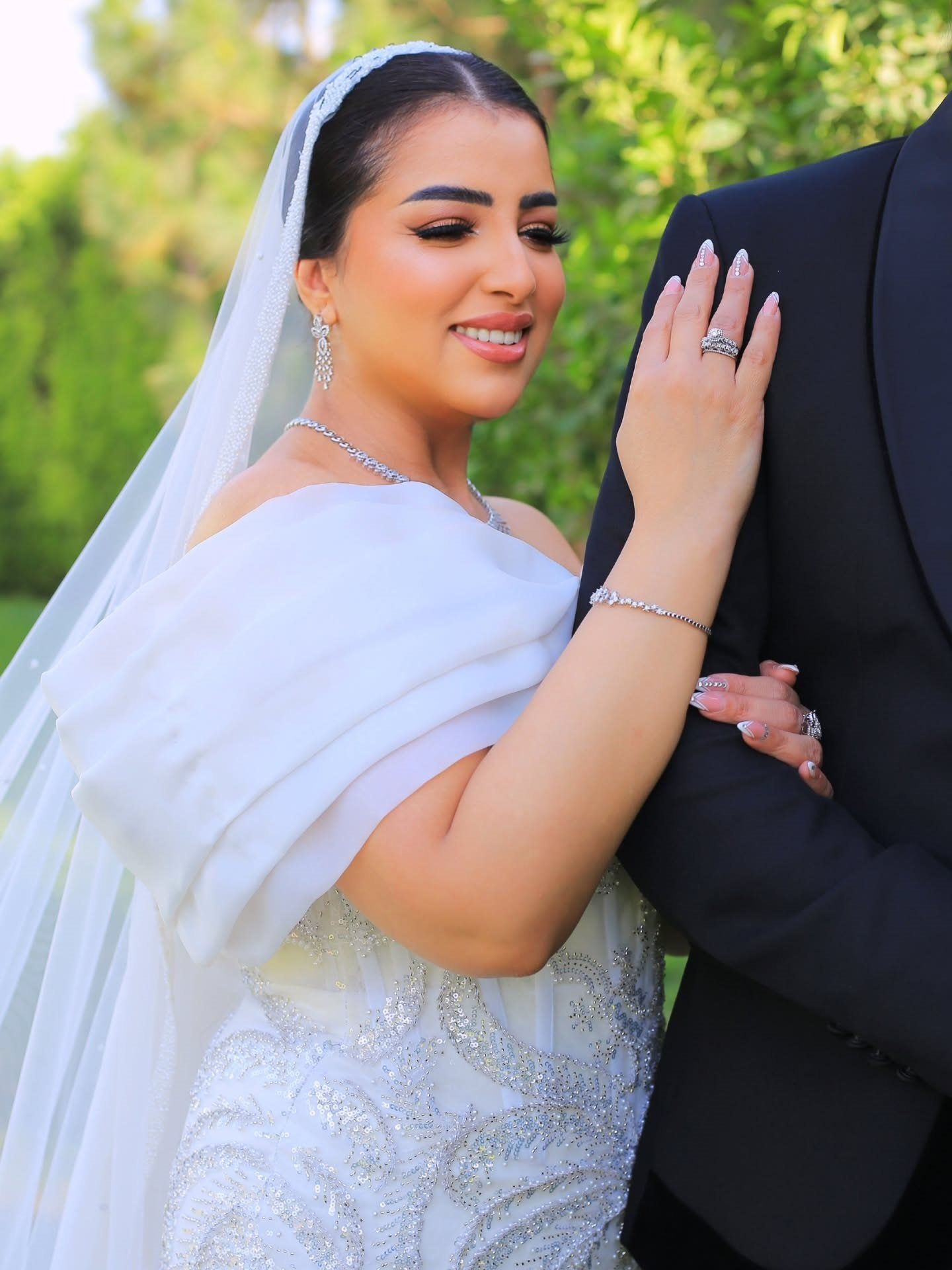 نهى صالح وزوجها نهى صالح وزوجها