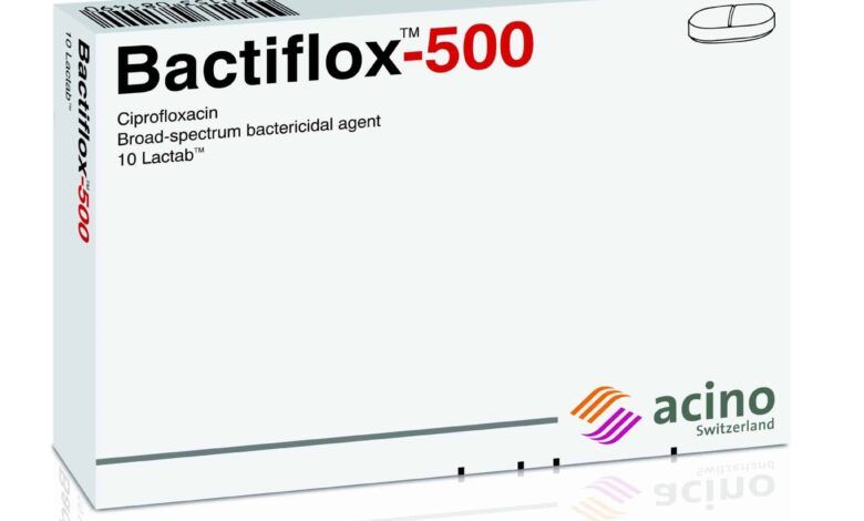 سعر دواء باكتيفلوكس أقراص bactiflox tablets مضاد حيوي