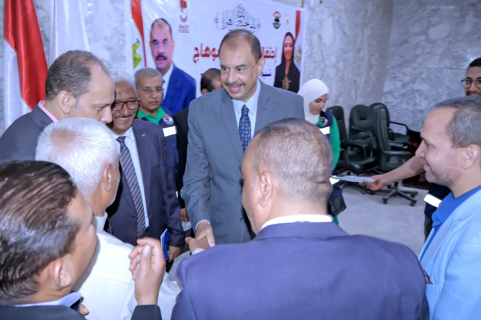 الفرحة على وجوه الجميع الفرحة على وجوه الجميع