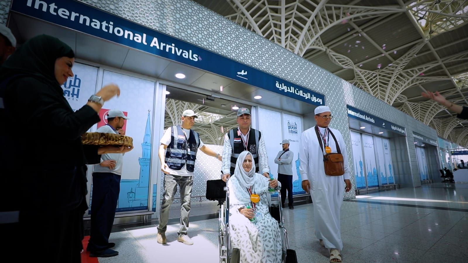 بعثة الحج المصرية ترحب بضيوف الرحمن في المدينة المنورة (24) بعثة الحج المصرية ترحب بضيوف الرحمن في المدينة المنورة (24)
