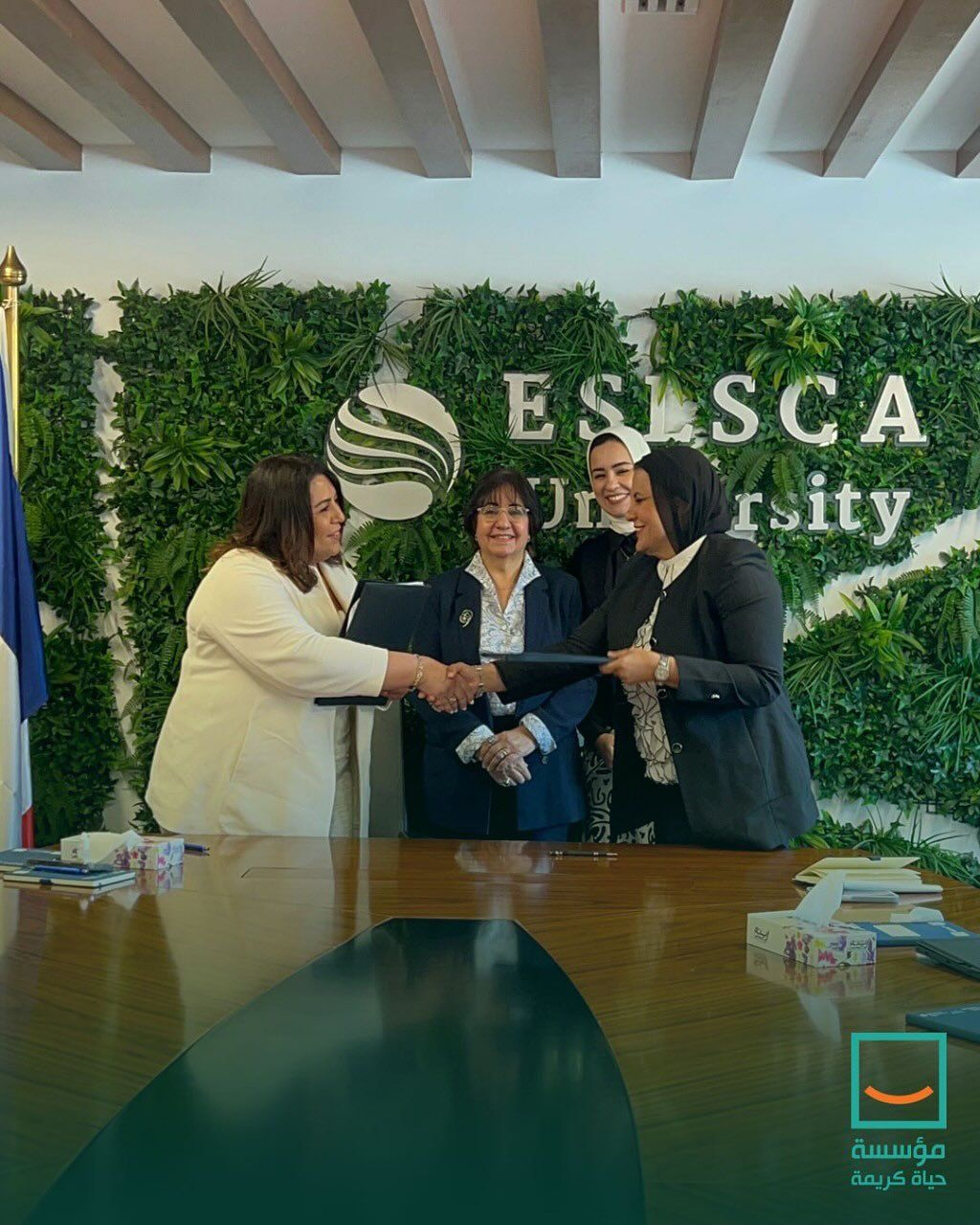 بروتوكول تعاون بين مؤسسة حياة كريمة وجامعة إسلسكا (3) بروتوكول تعاون بين مؤسسة حياة كريمة وجامعة إسلسكا (3)