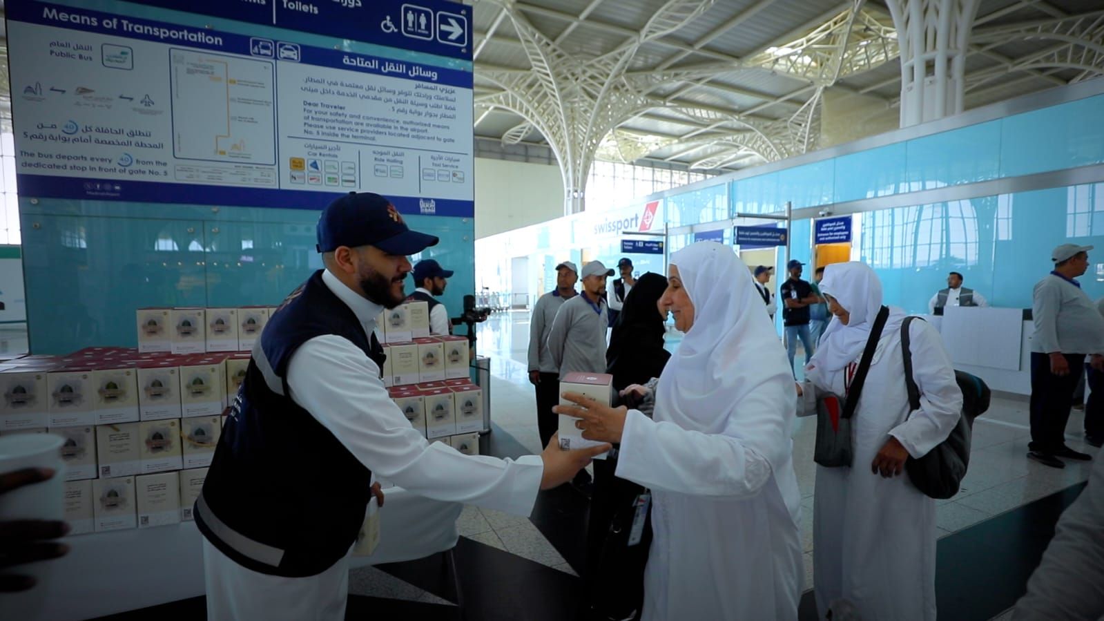 بعثة الحج المصرية ترحب بضيوف الرحمن في المدينة المنورة (29) بعثة الحج المصرية ترحب بضيوف الرحمن في المدينة المنورة (29)
